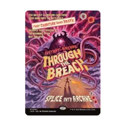 WOTC Innistrad Remastered Through the Breach (Showcase) (MR) (Foil) NM - Image 1