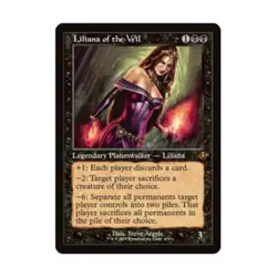 WOTC Innistrad Remastered Liliana of the Veil (Retro Frame) (MR) NM - Image 2