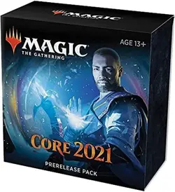 Magic The Gathering Core Set 2021 Prerelease Pack Kit (Promo Dice & 6 Packs) New - Image 1