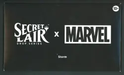 Magic the Gathering Secret Lair X Marvel Storm Non Foil  Sealed #3 - Image 1