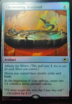 MTG Thrumming Hivepool Edge of Eternities Foil NM 247 - Image 1