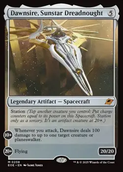 Dawnsire, Sunstar Dreadnought - #238 - Edge Of Eternities - Mtg - Image 1