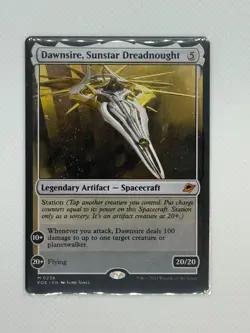 Dawnsire, Sunstar Dreadnought - #238 - Edge Of Eternities - Mtg - Image 2