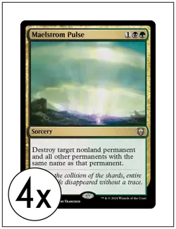 4x Maelstrom Pulse, Modern Horizons 3 Commander, Magic MTG NM - Image 2