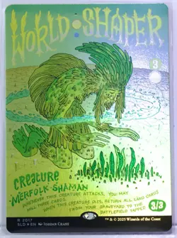 World Shaper [New, Near Mint] *Rainbow Foil* {SLD: Garden Buds} - Image 1