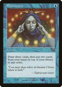 MTG Brainstorm ** Mercadian Masques ** English (NM) - Image 3