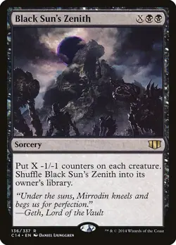 MTG Black Sun's Zenith ** Commander 2014 ** English (NM) - Image 1