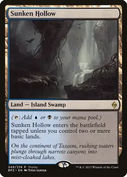 MTG Sunken Hollow Instore ** BFZ Standard Series ** English (NM) - Image 1