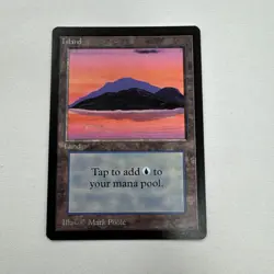 Magic the Gathering MTG Beta Island v.3 (RED) LP  (Beta Bob) - Image 7