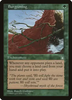 MTG Burgeoning ** Stronghold ** English (NM) - Image 1