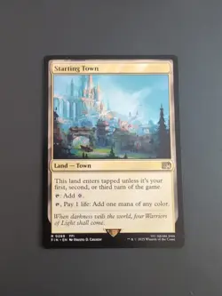 MTG Starting Town Final Fantasy Regular Rare - Image 3