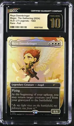 REYA DAWNBRINGER Secret Lair Foil CGC 10 Pristine MTG [Nostalgium] - Image 1