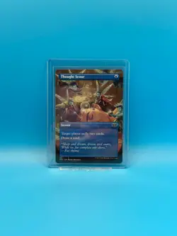 MTG, Thought Scour (Borderless) 351 Double Masters 2022 Regular - Image 2