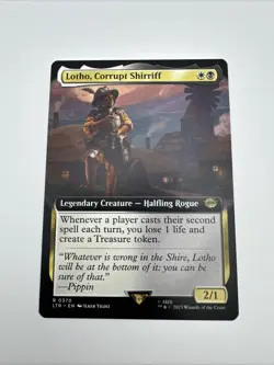 Lotho, Corrupt Shirriff Extended Art Lord of the Rings: Tales of Middle-Earth NM - Image 3