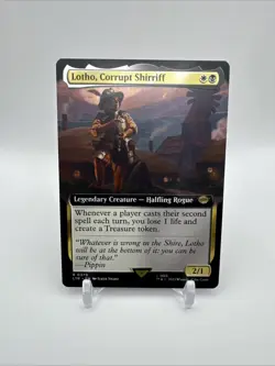Lotho, Corrupt Shirriff Extended Art Lord of the Rings: Tales of Middle-Earth NM - Image 4