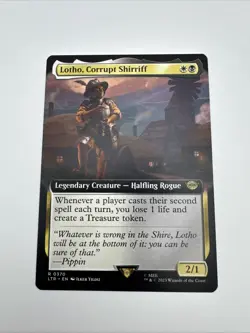 Lotho, Corrupt Shirriff Extended Art Lord of the Rings: Tales of Middle-Earth NM - Image 6