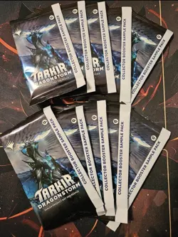 10 Tarkir: Dragonstorm Collector Booster Sample Pack - MTG - Image 2