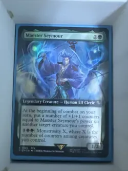 MTG Final Fantasy Maester Seymour Extended Art Foil - Image 2