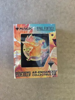 MAGIC FINAL FANTASY CHOCOBO PINFINITY AR-ENHANCED COLLECTIBLE PIN NIB SEALED - Image 3