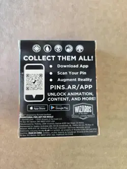 MAGIC FINAL FANTASY CHOCOBO PINFINITY AR-ENHANCED COLLECTIBLE PIN NIB SEALED - Image 4