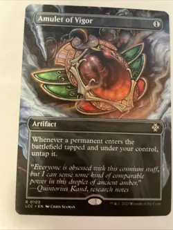 Amulet of Vigor (Borderless) Commander: the Lost Caverns of Ixalan Regular - Image 2