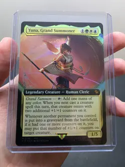 Yuna, Grand Summoner (Extended Art) Commander: Final Fantasy Foil - Image 10