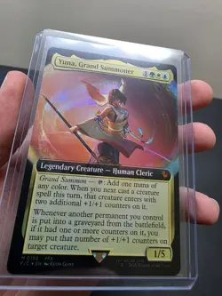 Yuna, Grand Summoner (Extended Art) Commander: Final Fantasy Foil - Image 9