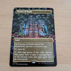 MTG Cavern of Souls BORDERLESS - Image 1