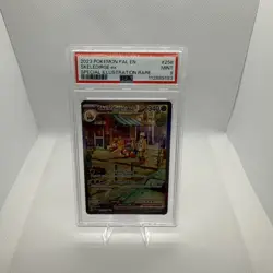 PSA 9 MINT Skeledirge Ex SIR Pokemon Paldea Evolved 258/193 - Image 3