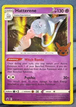 Hatterene 073/198 Trick or Trade Booster Bundle Holo - Image 10