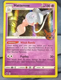 Hatterene 073/198 Trick or Trade Booster Bundle Holo - Image 14