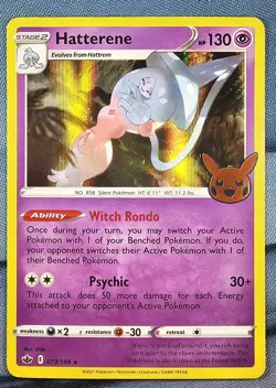 Hatterene 073/198 Trick or Trade Booster Bundle Holo - Image 2