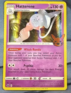 Hatterene 073/198 Trick or Trade Booster Bundle Holo - Image 6