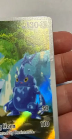 Pokemon Paldea Evolved - MINOR DAMAGE - HERACROSS ILLUSTRATION RARE 194/193 DMG - Image 8