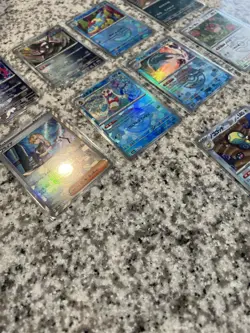 Lot of (9) Pokemon Terastal Festival Pokeball/Masterball Holo Cards - Image 6