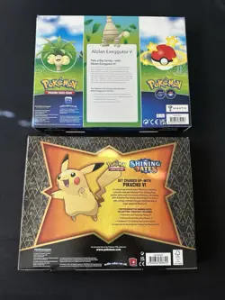 Lot Of Pokemon TCG: Shining Fates Pikachu V & Pokemon GO Alolan Exeggutor Box - Image 12