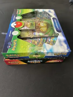 Lot Of Pokemon TCG: Shining Fates Pikachu V & Pokemon GO Alolan Exeggutor Box - Image 7