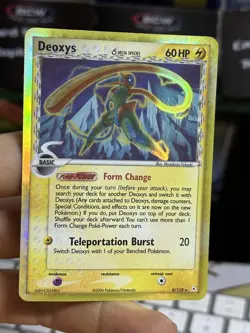 Deoxys 6/110 Delta Species SPEED FORME EX Holon Phantoms 2006 Holo Pokémon Card - Image 11