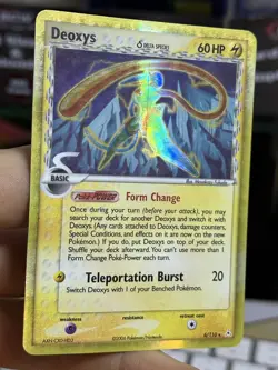 Deoxys 6/110 Delta Species SPEED FORME EX Holon Phantoms 2006 Holo Pokémon Card - Image 12