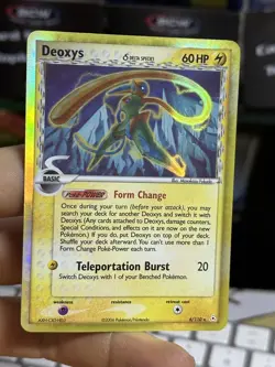 Deoxys 6/110 Delta Species SPEED FORME EX Holon Phantoms 2006 Holo Pokémon Card - Image 3