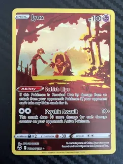 Pokémon TCG Jynx Swsh12: Sword & Shield Silver Tempest Trainer Gallery VLP - Image 3