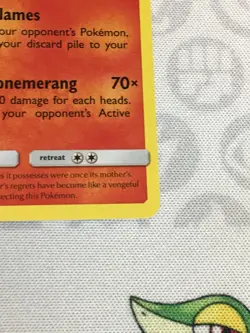 D457 POKEMON TCG CRIMSON INVASION ALOLAN MAROWAK #12 HOLO NM RARE - Image 5