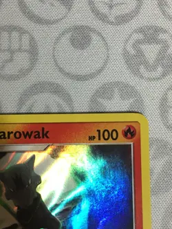 D457 POKEMON TCG CRIMSON INVASION ALOLAN MAROWAK #12 HOLO NM RARE - Image 6