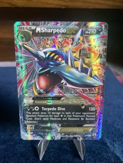 M Sharpedo EX - Standard Size Promos XY200 NM - Pokemon TCG - Image 3