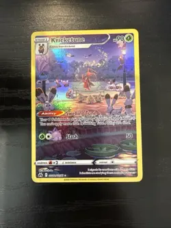 Kricketune GG02/GG70 Galarian Gallery Crown Zenith Sword & Shield (NM) Pokemon - Image 1