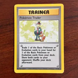 Pokemon Trader 77/102 Non Holo Rare Base Set Pokemon Card - Image 3