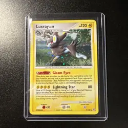 Luxray 7/130 Holo Rare Pokémon TCG Card Diamond & Pearl Base Set - Image 1