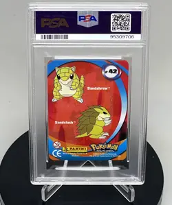 Sandshrew / Sandslash #42 Pokemon Advanced Action Cards 2004 Lenticular - PSA 9 - Image 3