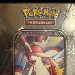 NEW Pokémon Celebrations 25th Anniversary Walgreens 8 pack  Sylveon Tin - Image 11
