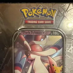 NEW Pokémon Celebrations 25th Anniversary Walgreens 8 pack  Sylveon Tin - Image 2